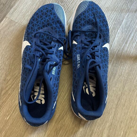 Nike Blue XC Cross Country Spiked Running Shoes - Picture 2 of 6